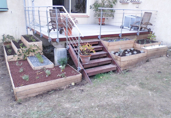 Jardiniere vegetalisé, au jardin raisonné